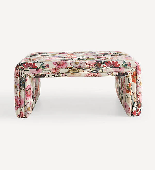 Anthropologie Alexander Coffee Table Ottoman