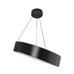 Artika Aiden Drum 1-Light Integrated LED Hanging Pendant Light