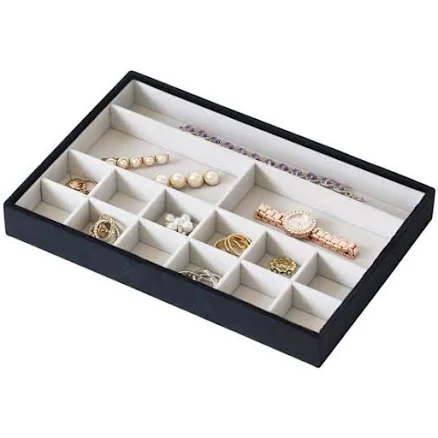 At Home Velvet Jewelry Tray