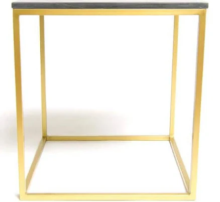 Aurora Home Piers Square Marble Table