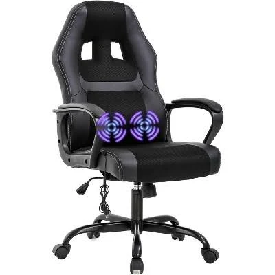 BestOffice PC Gaming Chair Massage Office Chair Ergonomic Desk Chair Adjustable