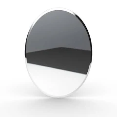 Better Bevel Beveled Frameless Oval Bathroom Vanity Mirror