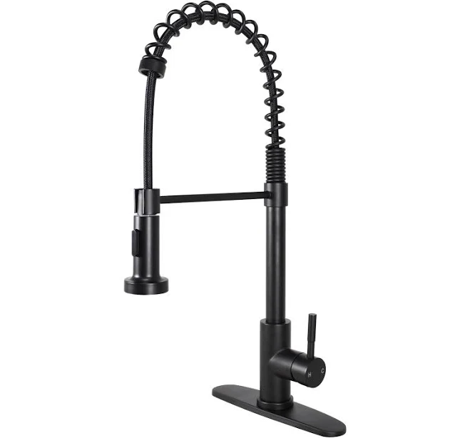 Better Homes & Gardens Elmont Single-Handle Spring Neck Pull Down Sprayer Kitche