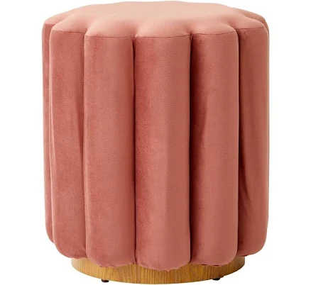 Better Homes & Gardens Lillian Velvet Tufted Ottoman