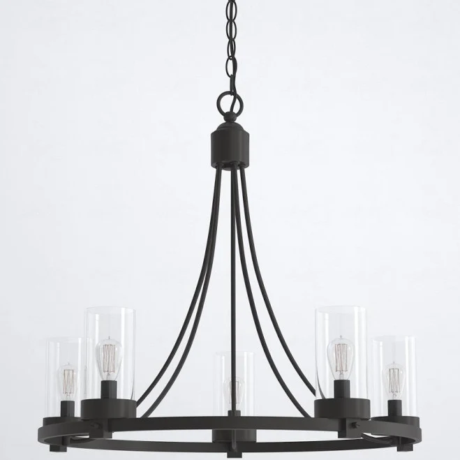 Birch Lane Wagon Wheel Chandelier