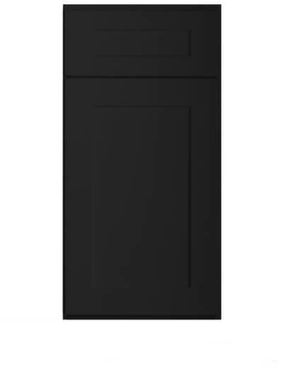 Black Shaker Sample Door