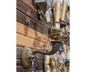 Brass Victorian Sconce Light