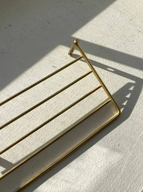Brass Wire Shelf