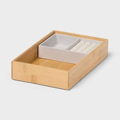 Brightroom Bamboo Vanity Tray