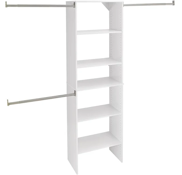 ClosetMaid BrightWood Closet Kit