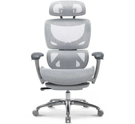 COLAMY Ergonomic Mesh Office Chair with Footrest
