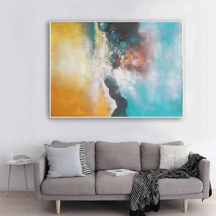 Colorful Abstract Canvas Art