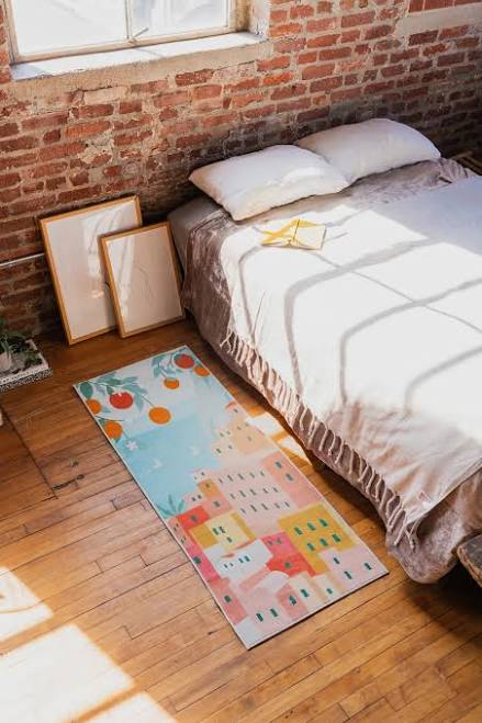 Colorful Italian Village Runner