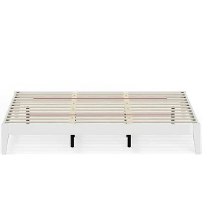 Comfort Serene Farmhouse Style Wood Bed Frame