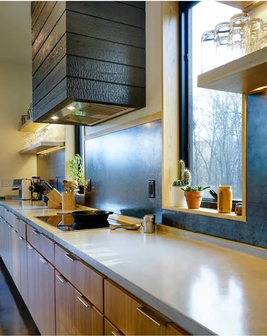 Concrete Countertops (custom) table top sinks furniture kitchen bathroom