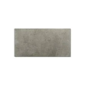 Concrete Silver Tile, Porcelain, Concrete Look, Matte Finish, Floor Wall