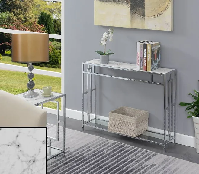 Convenience Concepts Town Square Console Table