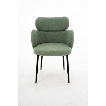 Coral Velvet Accent Chair