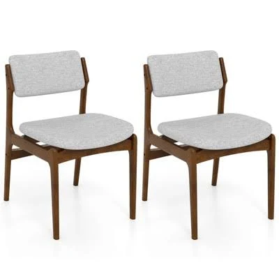 Costway Modern Padded Dining Chairs