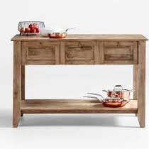 Crate & Barrel Basque Kitchen Island