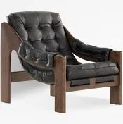 Crate & Barrel Halston Tufted Accent Chair