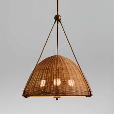 Crate & Barrel Harwich Dome Pendant Light