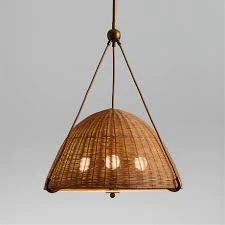 Crate & Barrel Harwich Dome Pendant Light