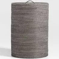 Crate & Barrel Sedona Grey Hamper