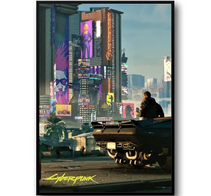 Cyberpunk 2077 Sci-Fi Art
