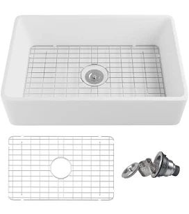 DeerValley 33 Farmhouse Kitchen Sink Grid Strainer