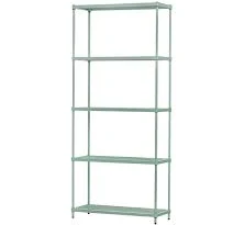 Design Ideas MeshWorks 5 Tier Metal Storage Shelving Unit