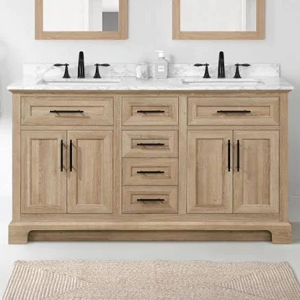 Doveton 60 in. Double Sink Bath Vanity