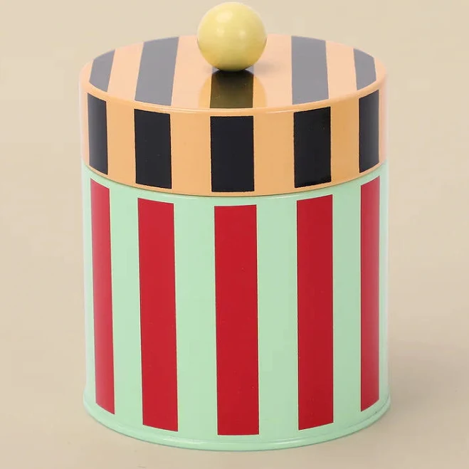 Dusen Dusen Imperfect Striped Canisters