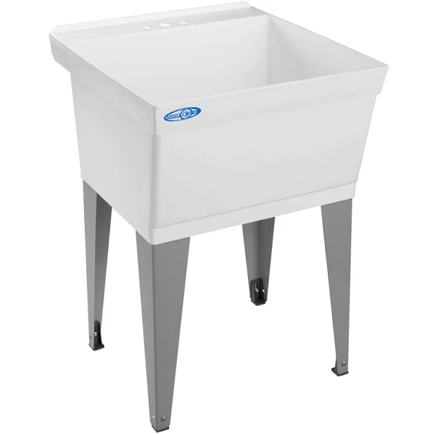 E.L. Mustee & Sons Utilatub Floor Mount Laundry/Utility Tub