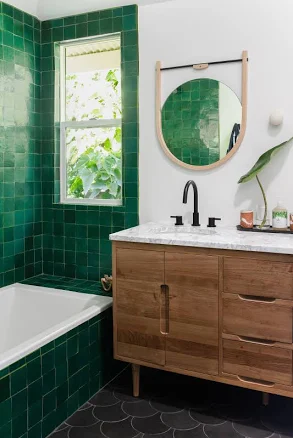 Emerald Green 4x4 Zellige Tile