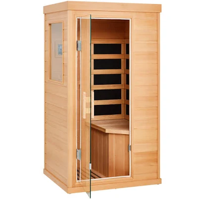 EROMMY Natural Canadian Hemlock Mini Sauna