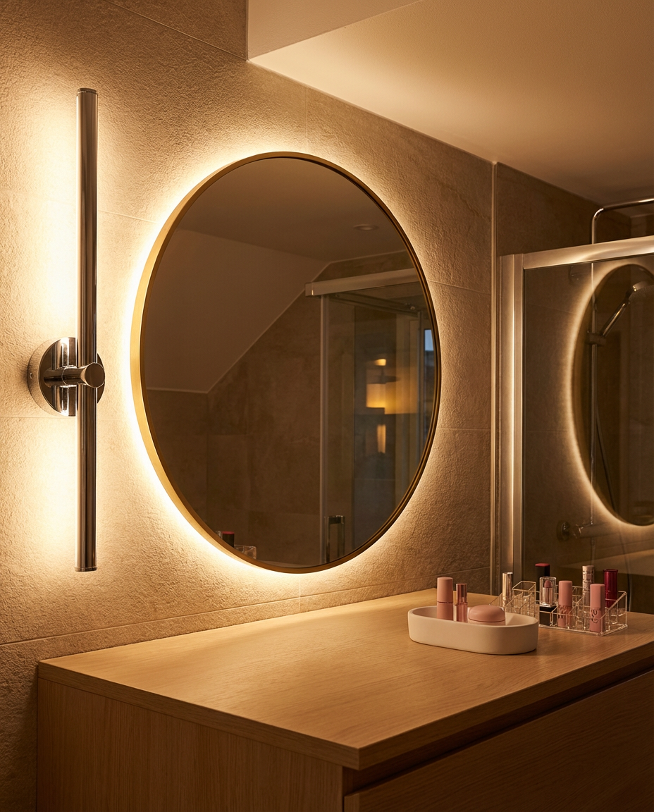 Acrylic Organizers for a Visually Light Countertop