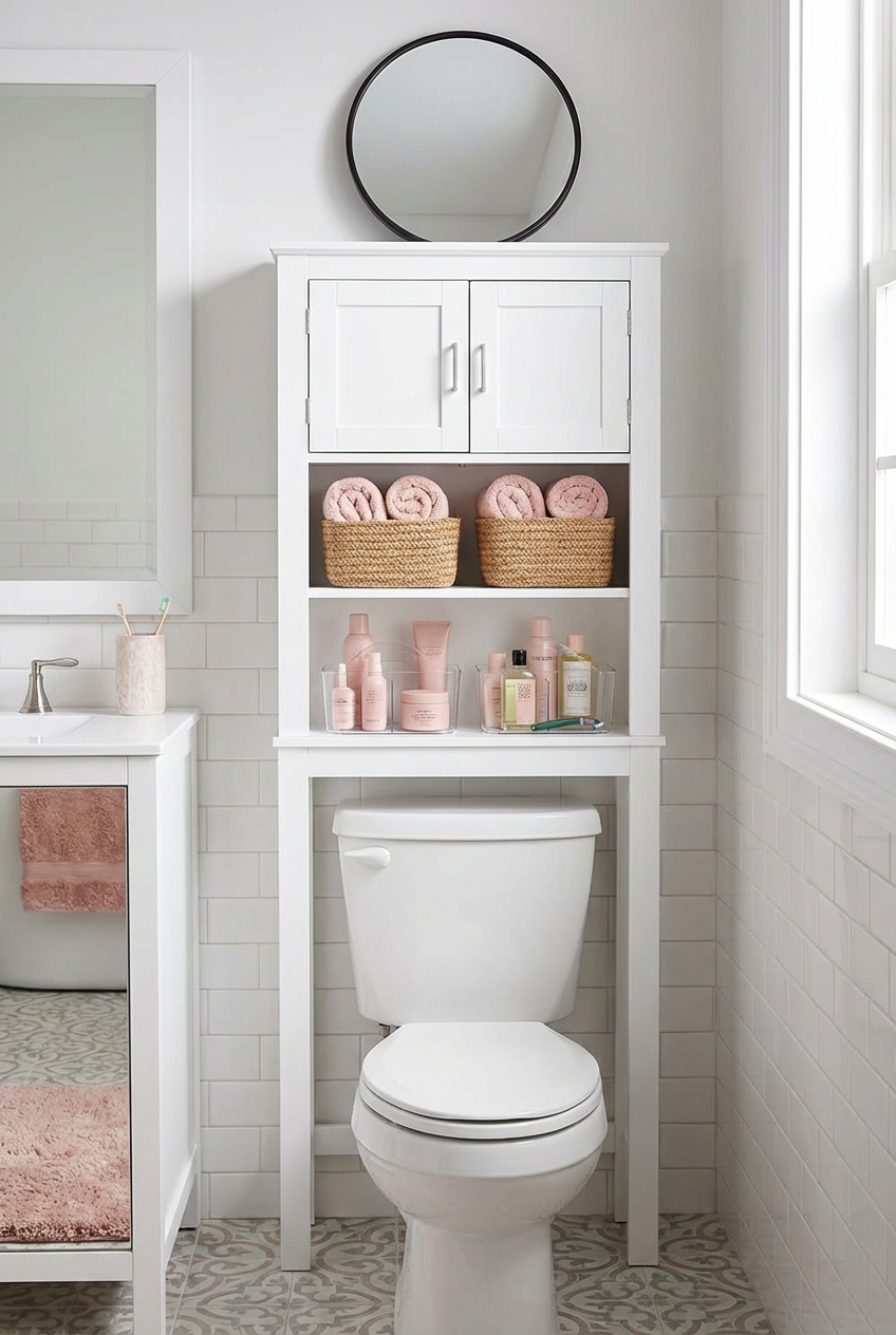 Dollar Tree Over-The-Toilet Storage Hacks