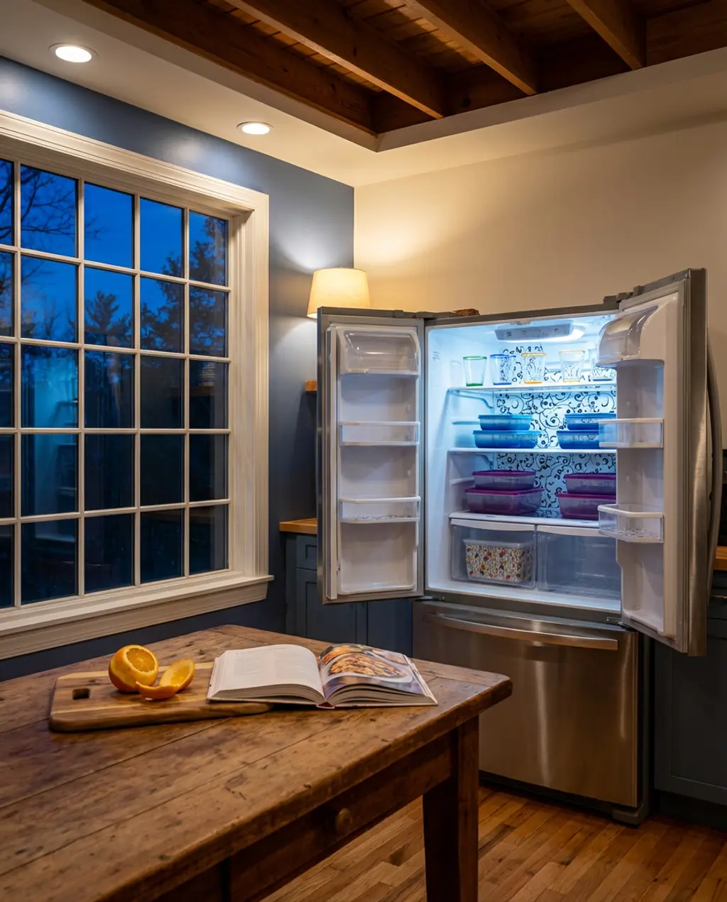 Maximalist Fridge Organization for the Eclectic Home
