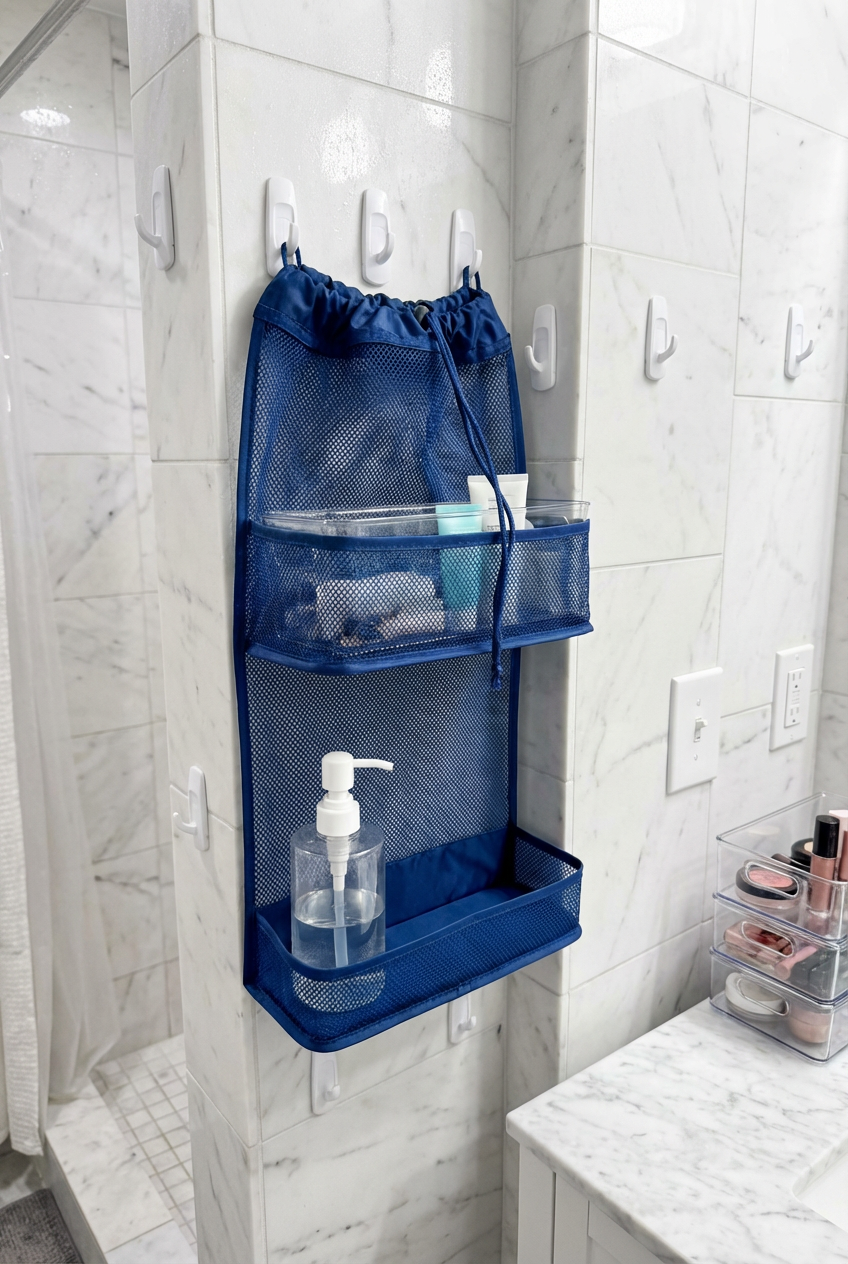 Dollar Tree Shower Caddy Hacks for Maximum Storage