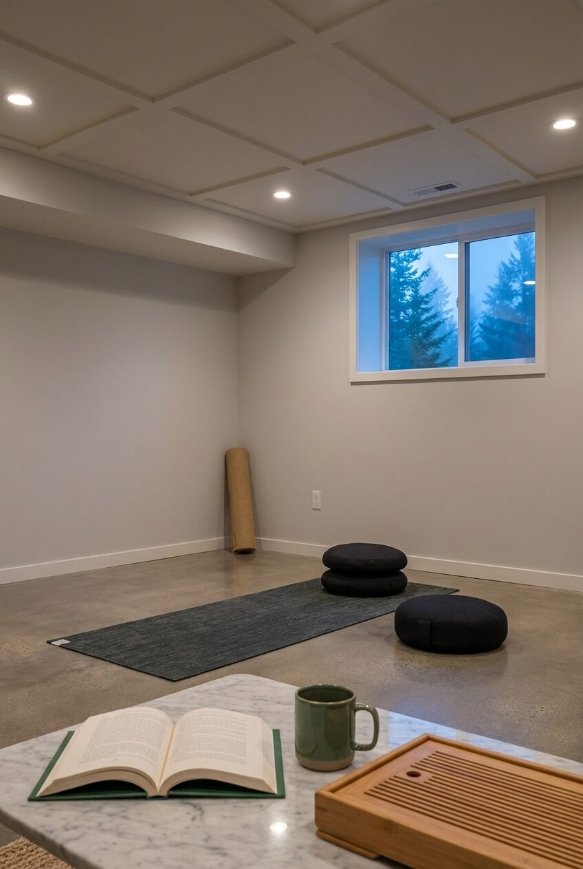 Zen Basement Meditation and Yoga Studio