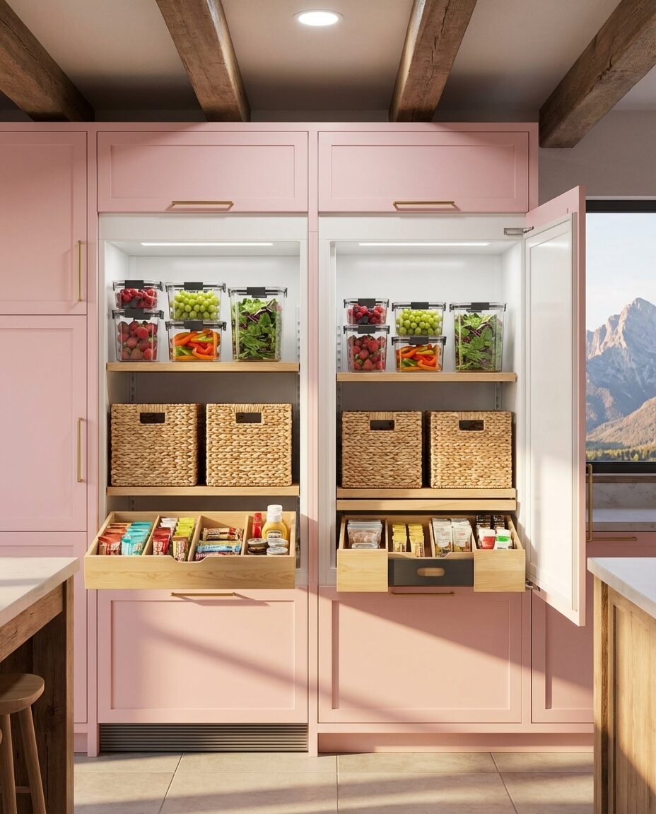 Pantry Integrated Fridge for Seamless Kitchens — Luxury Version