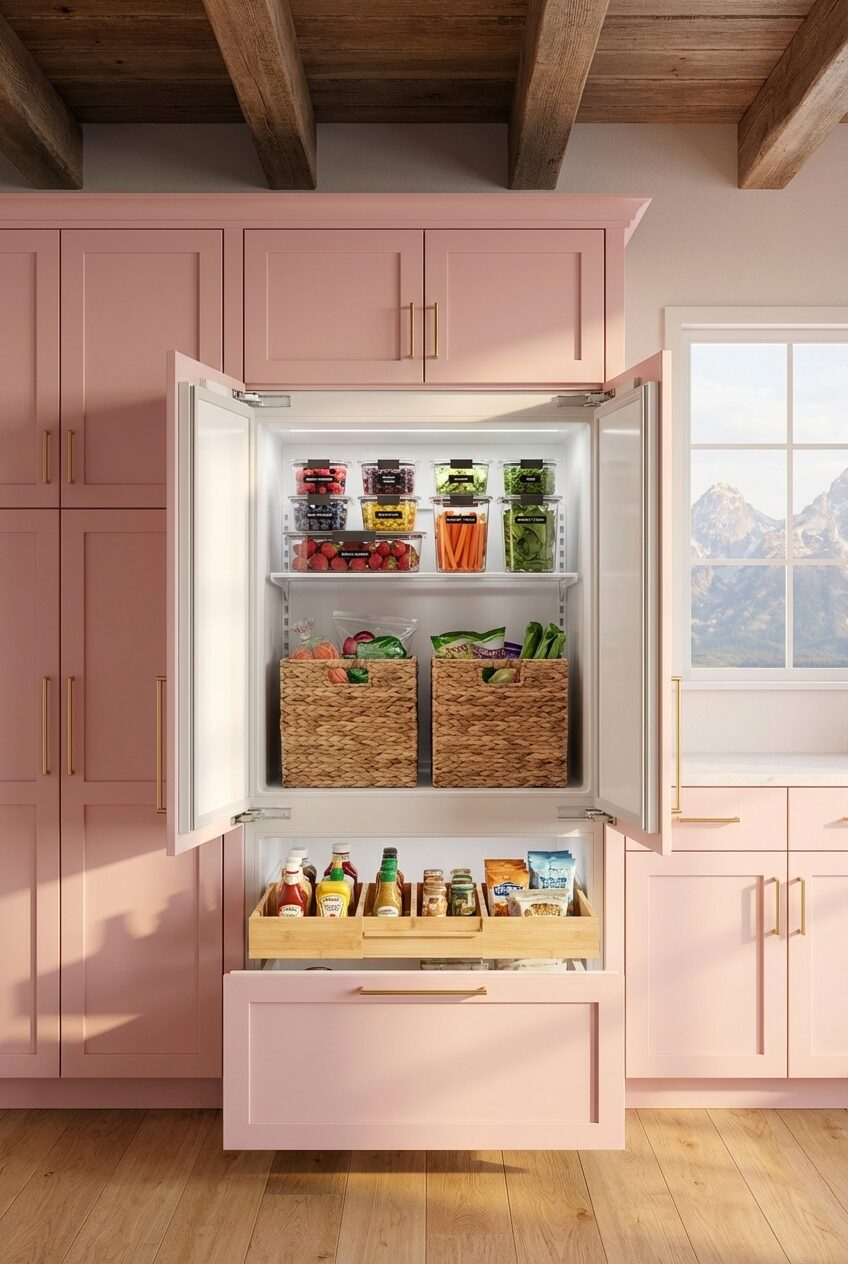 Pantry Integrated Fridge for Seamless Kitchens — Budget Version