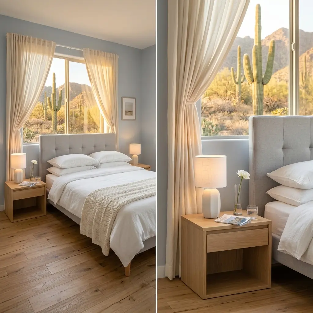 Serene Guest Bedroom, Clean & Inviting