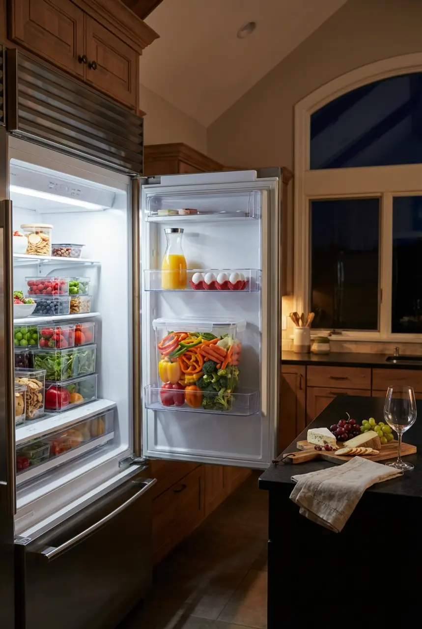 Inside a Well-Stocked & Ready Fridge (Goals)