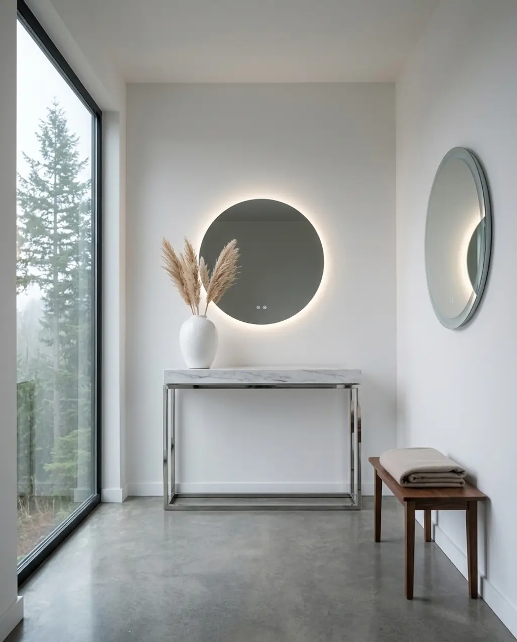 Minimalist Closet Entry with Clean Aesthetic — Luxury Version