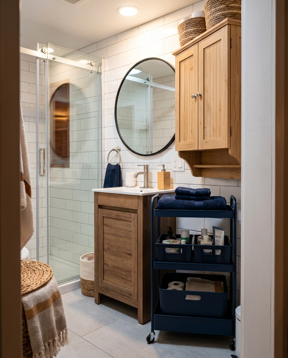 Tiny Bathroom Storage Solutions for Maximum Space