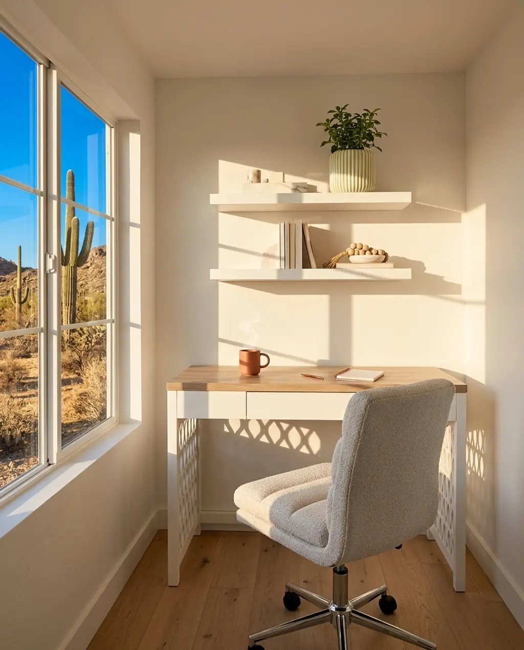 Modern Scandinavian Workspace for Productivity