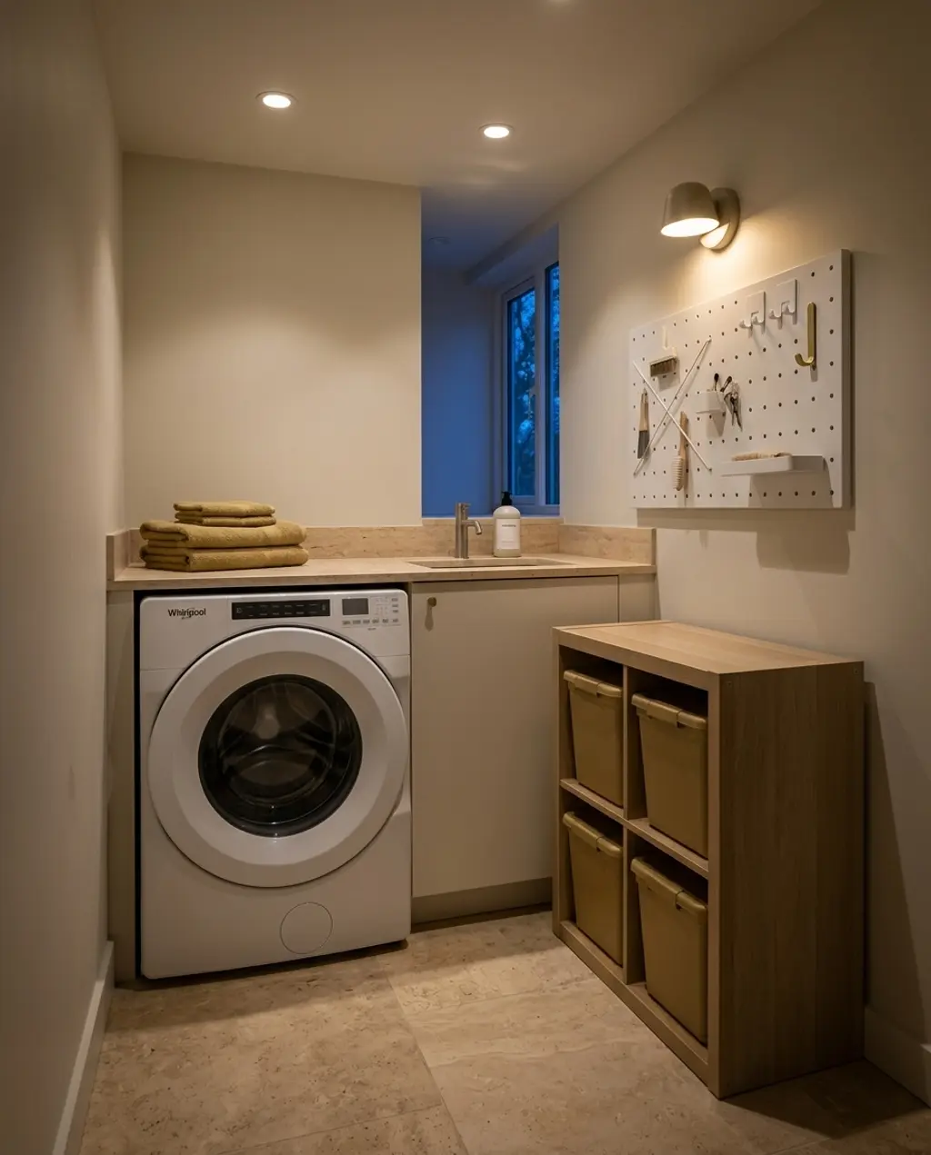 IKEA HACK Laundry Station with Smart Storage