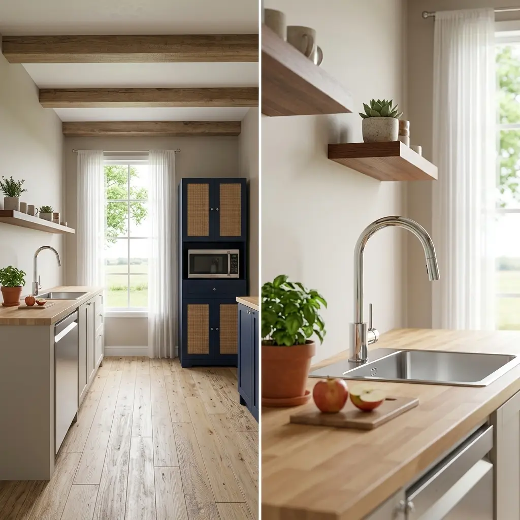 Tiny Galley Kitchen Maximizing Vertical Space